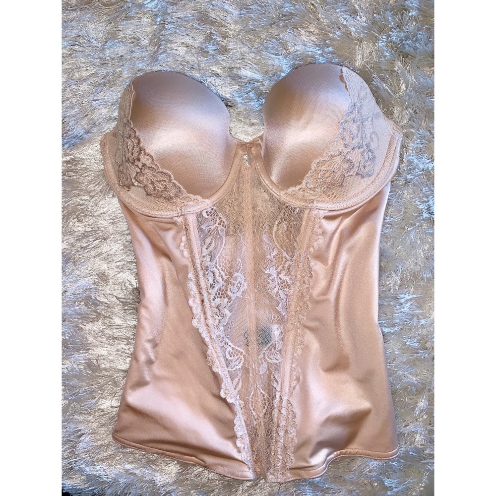 FELINA NUDE LACE CORSET SIZE 32C